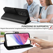 Carica l'immagine nel visualizzatore di Gallery, Cover per Samsung Galaxy A53 5G Custodia, Nero