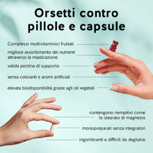 Carica l'immagine nel visualizzatore di Gallery, Bears with Benefits - Gommose Cromo, Colina - Metabolismo - 60 pezzi