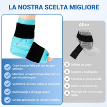 Carica l'immagine nel visualizzatore di Gallery, Comfytemp Grande Impacco di Ghiaccio per Caviglia e Piede, Allevia Dolore