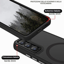 Carica l'immagine nel visualizzatore di Gallery, Cover Magnetica per Samsung Galaxy S22 Compatibile con MagSafe, Custodia per Samsung Galaxy S22 Traslucida Opaca Case Ul