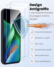 Carica l'immagine nel visualizzatore di Gallery, SineOrdo Cover compatible con Xiaomi Redmi 17 4G / 5G e 2 Pezzi Pellicola Vetro Temperato, Custodia Xiaomi Redmi 17 4G /
