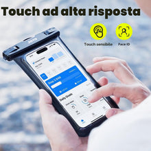 Carica l'immagine nel visualizzatore di Gallery, JOTO Custodia Impermeabile Smartphone 30M/IPX8, Universale Cover Subacquea