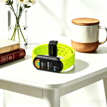 Carica l'immagine nel visualizzatore di Gallery, Cinturino Silicone Compatibile con Xiaomi Mi Band 10/Mi Band 9/8, Ricambio Cinturino, Chiusura Magnetica, Regolabile Spo