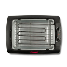 Carica l'immagine nel visualizzatore di Gallery, Girmi BQ12 Barbecue Elettrico, 2000 W, Griglia INOX, 34 x 24,5 cm, Regolazione temperatura, Completamente smontabile, Va