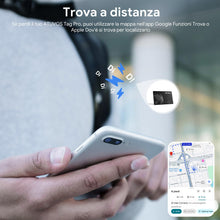 Carica l'immagine nel visualizzatore di Gallery, VOCOlinc Air Tag Card Compatibile con Android Google Funzioni Trova o iOS Apple Dov'è App, Ricaricabile Wallet Tracker C