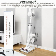 Carica l'immagine nel visualizzatore di Gallery, MAGIC SELECT Supporto Aspirapolvere Dyson, Mensola da Pavimento Metallo