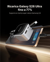 Carica l'immagine nel visualizzatore di Gallery, INIU Caricabatterie Auto 145W, 4 Porte PD USB C Retrattile, Accendisigari