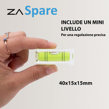 Carica l'immagine nel visualizzatore di Gallery, Attaccaglie per Pensili Attaccaglie per Pensili Testiera Letto Ganci Specchiera Pesante Gancio Quadro Ferramenta Appende
