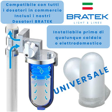 Carica l'immagine nel visualizzatore di Gallery, Polifosfati per Caldaia Ricarica, Cartucce Universali Bratek, Made in Italy