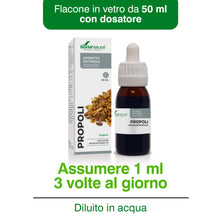 Carica l'immagine nel visualizzatore di Gallery, Propolis Puro Naturale Forte 190 mg/ml Senza Alcol - Rafforza le Difese, Allevia il Mal di Gola e Protegge le Vie Respir