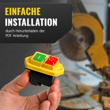Carica l'immagine nel visualizzatore di Gallery, Interruttore di sicurezza a riarmo automatico KEDU KJD17B 230V IP55