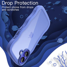 Carica l'immagine nel visualizzatore di Gallery, JETech Cover Ondulata per iPhone 16, Blu Oltremare