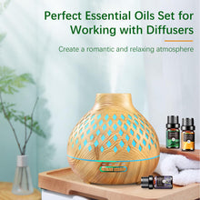 Carica l'immagine nel visualizzatore di Gallery, AESHORY Set di Oli Essenziali per Diffusori 6 x 10ML, 100% Puri Naturali Olio Essenziale Profumate per Aromaterapia, SPA