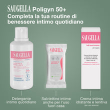 Carica l'immagine nel visualizzatore di Gallery, Saugella Poligyn Detergente Intimo Ad Azione Emolliente E Lenitiva Contro Fastidi E Pruriti Intimi - 500 Ml