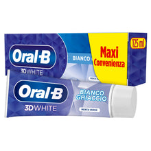 Carica l'immagine nel visualizzatore di Gallery, Oral-B Dentifricio Sbiancante 3D White Bianco Ghiaccio Denti Bianchi, 125ml