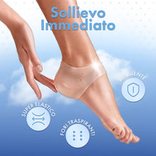 Carica l'immagine nel visualizzatore di Gallery, Copritalloni in Silicone Morbido Antisfregamento e Anti Vesciche, Protezione Tallone Ammortizzante, Lavabili e Riutilizz