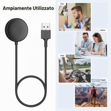 Carica l'immagine nel visualizzatore di Gallery, Amzpas USB-C Caricatore per Samsung Galaxy Watch 7/FE/6/5/4/3/Ultra, Veloce Portatile Cavo di Ricarica per Samsung Watch