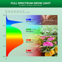 Carica l'immagine nel visualizzatore di Gallery, SANSI Lampadina LED per Piante da Interno a Spettro Completo, 10W (100W Equivalente) E27 Lampada Coltivazione per Piante