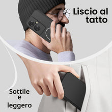 Carica l'immagine nel visualizzatore di Gallery, WBWONE Cover in Silicone Liquido per OPPO Reno 11F (Reno11 F) 5G, Custodia Magnetica con MagSafe, Paraurti Protettivo, S