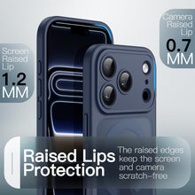 Carica l'immagine nel visualizzatore di Gallery, JETech Cover Magnetica Opaca per iPhone 17 Pro, Blu Scuro