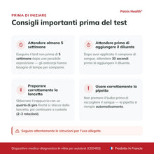 Carica l'immagine nel visualizzatore di Gallery, Test per la Sifilide Patris Health®, Autotest, Rilevamento dell'infezione da Treponema pallidum