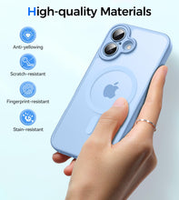 Carica l'immagine nel visualizzatore di Gallery, Natiiozie Magnetica Cover per iPhone 17, Compatibile con Mag Safe,Antiurto di Grado Militare,Protezione Completa Della F