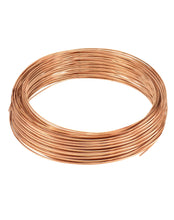 Carica l'immagine nel visualizzatore di Gallery, QWORK® Filo di rame Pure T2, Ø2mm, lunghezza 10m, per hobbistica, elettrotecnica e artigianato