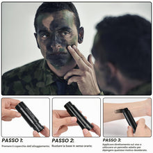 Carica l'immagine nel visualizzatore di Gallery, Aomig Camouflage Face Paint Sticks, Pittura per il Viso Mimetica, Camuffamento Facciale Body Paint Stick per Halloween C