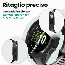 Carica l'immagine nel visualizzatore di Gallery, 4 Pezzi Custodia Protettiva Compatibile con Garmin Forerunner 165/165 Music, Custodia Rigida per PC con Proteggi Schermo