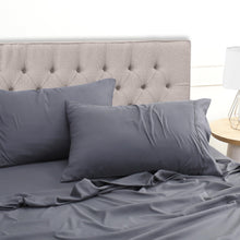 Carica l'immagine nel visualizzatore di Gallery, Utopia Bedding Set Lenzuola Letto 4 Pezzi, 180x200cm, Grigio