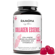 Carica l'immagine nel visualizzatore di Gallery, RAMOHA Collagene idrolizzato VERISOL 2500 mg, Integratore Collagene e Acido Ialuronico con Q10, 60 Gummies, per Elastici