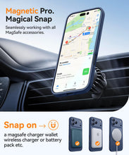 Carica l'immagine nel visualizzatore di Gallery, CANSHN Cover Magnetica per iPhone 17 Pro(6,3 Pollici), Compatibile con MagSafe, [Protezione Completa Della Fotocamera], 