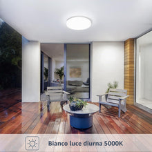 Carica l'immagine nel visualizzatore di Gallery, Lepro Plafoniera LED Soffitto 1500lm 15W(=100W), 5000K IP54