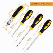 Carica l'immagine nel visualizzatore di Gallery, 4 Pezzi Rivetti Clip Pinze Fastener Remover Puller Pinza Tool Kit, Kit Rimozione di Graffette per Tappezzeria con Estrat