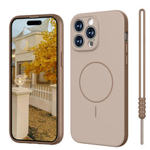 Carica l'immagine nel visualizzatore di Gallery, Cover Magnetica per iPhone 14 Pro Max Compatibile con MagSafe Cachi‌