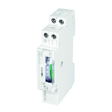 Carica l'immagine nel visualizzatore di Gallery, LogiLink ET0009 ET0009-DIN-RAIL - Temporizzatore con timer meccanico per commutare in modo semplice ad esempio neon, sca