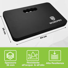 Carica l'immagine nel visualizzatore di Gallery, WORKPRO Set di 2 Tappetini per Inginocchiarsi, Grandi e Spessi