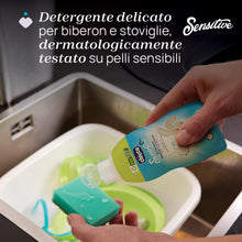 Carica l'immagine nel visualizzatore di Gallery, Chicco Detergente Biberon, Ciucci e Stoviglie 300ml, Senza Coloranti e Fragranze, Formula con Ingredienti di Origine Nat