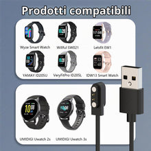 Carica l'immagine nel visualizzatore di Gallery, Hafiuege Cavo di Ricarica Universale per Caricabatterie Smartwatch
