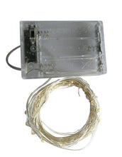 Carica l'immagine nel visualizzatore di Gallery, BXROIU 2x 20 LED Stringa Luci a Batteria, 2 Modalità, Bianco Caldo
