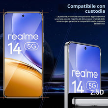 Carica l'immagine nel visualizzatore di Gallery, Datree 2 Pezzi per Realme P3/Realme 14 5G/Realme 14T 5G Pellicola Vetro Temperato, 9H Protezione Anti GraffioCover Amich