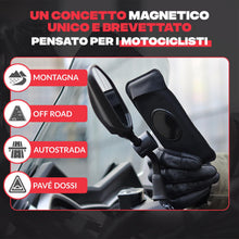 Carica l'immagine nel visualizzatore di Gallery, Shapeheart Porta Cellulare Moto per Specchietto con Custodia Staccabile