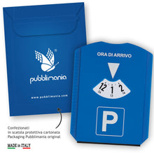 Carica l'immagine nel visualizzatore di Gallery, pubblimania Disco Orario Multifunzione 5 in 1: raschiaghiaccio, spatola Gomma, gettone Carrello e Misura battistrada (It
