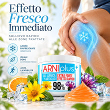 Carica l'immagine nel visualizzatore di Gallery, ARNIplus+ Arnica per cavalli uso umano, gel forte con vitamina C, 500 ml