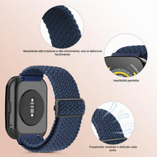 Carica l'immagine nel visualizzatore di Gallery, 2 Pezzi Cinturini Compatibili con Amazfit Bip 6/Bip 5, 22 MM Cinturini Compatibili con Amazfit Bip 5/Bip 6 Cinturino Ela