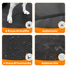 Carica l'immagine nel visualizzatore di Gallery, KYG Telo Auto per Cani Tessuto Oxford Impermeabile Antipolvere Tappetini per Bagagliaio Protezione Universale Posteriore