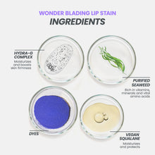 Carica l'immagine nel visualizzatore di Gallery, Wonderskin Lip Stain – Tinta labbra peel off, rossetto a lunga durata