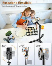 Carica l'immagine nel visualizzatore di Gallery, Victiv Magnetico Treppiede Smartphone, 178cm Bastone Selfie Cavalletto per Smartphone, Portatile Treppiedi per Mag-safe 