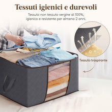 Carica l'immagine nel visualizzatore di Gallery, Lifewit Scatole per Armadio, Scatole Vestiti, Organizer Armadio per Piumoni, Scatola Trasloco, Buste Pieghevole per Indu