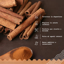 Carica l'immagine nel visualizzatore di Gallery, NaturaleBio Cannella di Ceylon Bio in Polvere basso in Cumarina